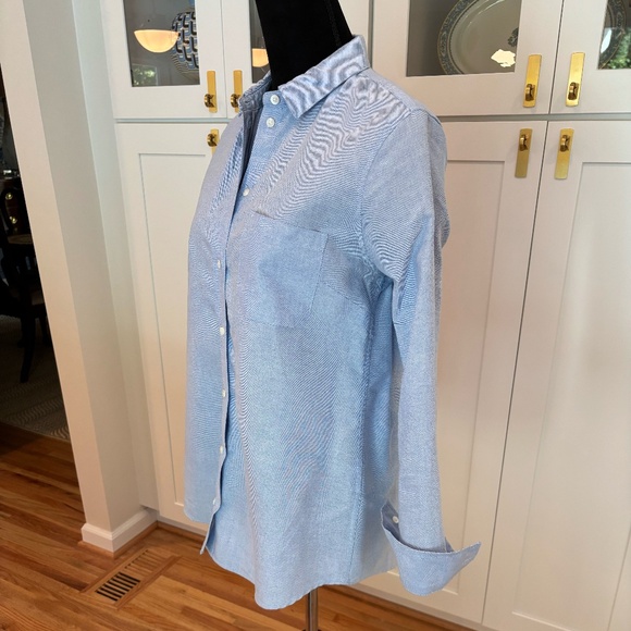 ✨ Sézane Tomboy Shirt in Oxford Blue – Size 38 ✨ - Picture 7 of 11